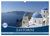Santorini - Insel ewiger Liebe (Wandkalender 2026 DIN A3 quer), CALVENDO Monatskalender