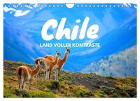 Chile - Land voller Kontraste (Wandkalender 2026 DIN A4 quer), CALVENDO Monatskalender