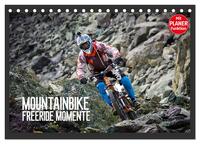 Mountainbike Freeride Momente (Tischkalender 2026 DIN A5 quer), CALVENDO Monatskalender