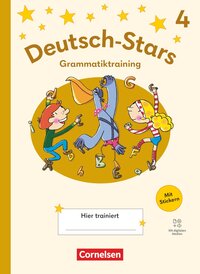Deutsch-Stars - Grammatiktraining Ausgabe ab 2025 - 4. Schuljahr
