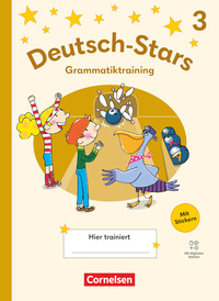 Deutsch-Stars - Grammatiktraining Ausgabe ab 2025 - 3. Schuljahr