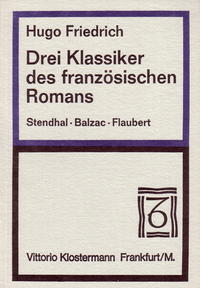 Drei Klasssiker des französischen Romans