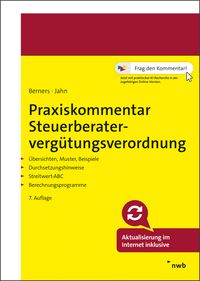 Praxiskommentar Steuerberatervergütungsverordnung