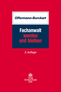 Fachanwalt werden und bleiben