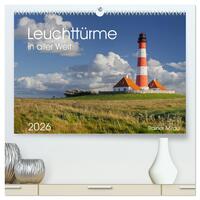 Leuchttürme in aller Welt 2026 (hochwertiger Premium Wandkalender 2026 DIN A2 quer), Kunstdruck in Hochglanz