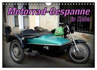 Motorrad-Gespanne in Kuba (Wandkalender 2026 DIN A4 quer), CALVENDO Monatskalender
