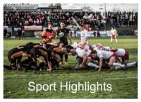 Sport Highlights (Wandkalender 2026 DIN A3 quer), CALVENDO Monatskalender