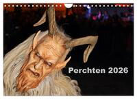 Perchten 2026 (Wandkalender 2026 DIN A4 quer), CALVENDO Monatskalender