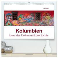 Kolumbien - Land der Farben und des Lichts (hochwertiger Premium Wandkalender 2026 DIN A2 quer), Kunstdruck in Hochglanz