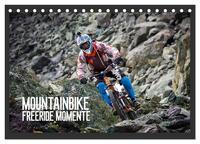 Mountainbike Freeride Momente (Tischkalender 2026 DIN A5 quer), CALVENDO Monatskalender