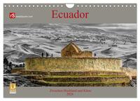 Ecuador 2026 Zwischen Hochland und Küste (Wandkalender 2026 DIN A4 quer), CALVENDO Monatskalender