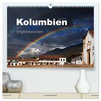 Kolumbien Impressionen (hochwertiger Premium Wandkalender 2026 DIN A2 quer), Kunstdruck in Hochglanz