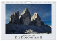 Wunder aus Fels - Die Dolomiten II (Wandkalender 2026 DIN A4 quer), CALVENDO Monatskalender
