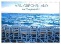 Mein Griechenland - Lieblingsplätze (Wandkalender 2026 DIN A3 quer), CALVENDO Monatskalender