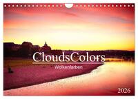 CloudsColors 2026 (Wandkalender 2026 DIN A4 quer), CALVENDO Monatskalender