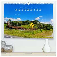 Kolumbien (hochwertiger Premium Wandkalender 2026 DIN A2 quer), Kunstdruck in Hochglanz
