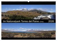 Im Nationalpark Torres del Paine (Chile) (Wandkalender 2026 DIN A2 quer), CALVENDO Monatskalender