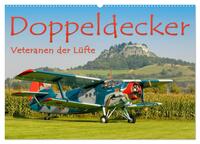 Doppeldecker - Veteranen der Lüfte (Wandkalender 2026 DIN A2 quer), CALVENDO Monatskalender