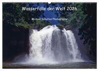 Wasserfälle der Welt 2026 (Wandkalender 2026 DIN A2 quer), CALVENDO Monatskalender