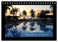 Mauritius - traumhaft und unvergesslich (Tischkalender 2026 DIN A5 quer), CALVENDO Monatskalender