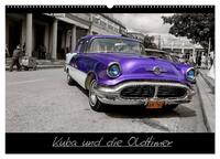 Kuba und die Oldtimer (Wandkalender 2026 DIN A2 quer), CALVENDO Monatskalender