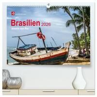 Brasilien 2026 abseits von Rio (hochwertiger Premium Wandkalender 2026 DIN A2 quer), Kunstdruck in Hochglanz