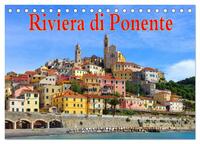 Riviera di Ponente (Tischkalender 2026 DIN A5 quer), CALVENDO Monatskalender