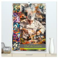 Chef de Cuisine - Mein Traumberuf Koch (hochwertiger Premium Wandkalender 2026 DIN A2 hoch), Kunstdruck in Hochglanz