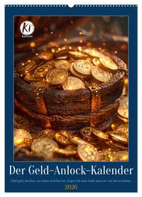 Der Geld-Anlock-Kalender (Wandkalender 2026 DIN A2 hoch), CALVENDO Monatskalender
