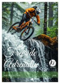 Freeride Adrenalin (Wandkalender 2026 DIN A3 hoch), CALVENDO Monatskalender