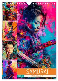 Samurai - Onna Bugeisha (Wandkalender 2026 DIN A4 hoch), CALVENDO Monatskalender