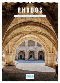 Rhodos und Symi, Insel der Schwammtaucher (Wandkalender 2026 DIN A2 hoch), CALVENDO Monatskalender