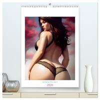 Schöne Rücken! (hochwertiger Premium Wandkalender 2026 DIN A2 hoch), Kunstdruck in Hochglanz