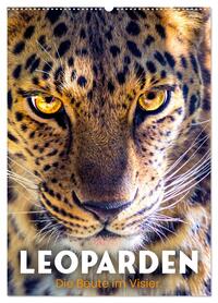 Leoparden - Die Beute im Visier. (Wandkalender 2026 DIN A2 hoch), CALVENDO Monatskalender