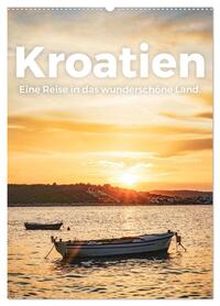 Kroatien - Eine Reise in das wunderschöne Land. (Wandkalender 2026 DIN A2 hoch), CALVENDO Monatskalender