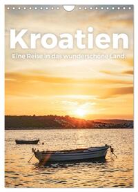 Kroatien - Eine Reise in das wunderschöne Land. (Wandkalender 2026 DIN A4 hoch), CALVENDO Monatskalender