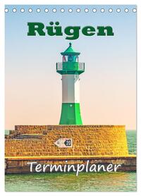 Rügen - Terminplaner (Tischkalender 2026 DIN A5 hoch), CALVENDO Monatskalender