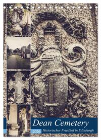 Dean Cemetery - Historischer Friedhof Edinburgh (Tischkalender 2026 DIN A5 hoch), CALVENDO Monatskalender