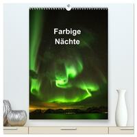 Farbige Nächte (hochwertiger Premium Wandkalender 2026 DIN A2 hoch), Kunstdruck in Hochglanz