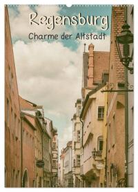Regensburg - Charme der Altstadt (Wandkalender 2026 DIN A2 hoch), CALVENDO Monatskalender