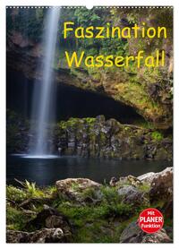 Faszination Wasserfall (Wandkalender 2026 DIN A2 hoch), CALVENDO Monatskalender