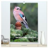 Vögel im heimischen Garten (hochwertiger Premium Wandkalender 2026 DIN A2 hoch), Kunstdruck in Hochglanz
