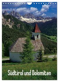 Südtirol und Dolomiten (Wandkalender 2026 DIN A4 hoch), CALVENDO Monatskalender