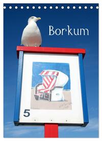 Borkum (Tischkalender 2026 DIN A5 hoch), CALVENDO Monatskalender