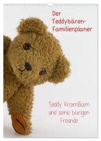 Der Teddybären-Familienplaner (Wandkalender 2026 DIN A3 hoch), CALVENDO Monatskalender