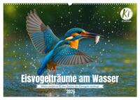 Eisvogelträume am Wasser (Wandkalender 2026 DIN A2 quer), CALVENDO Monatskalender