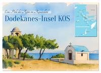 Dodekanes-Insel Kos (Wandkalender 2026 DIN A2 quer), CALVENDO Monatskalender