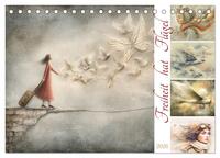 Freiheit hat Flügel (Tischkalender 2026 DIN A5 quer), CALVENDO Monatskalender