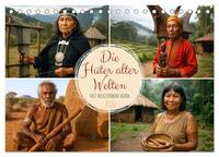 Die Hüter alter Welten (Tischkalender 2026 DIN A5 quer), CALVENDO Monatskalender