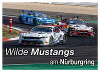Wilde Mustangs am Nürburgring (Wandkalender 2026 DIN A2 quer), CALVENDO Monatskalender